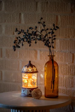 Waterspinner caroussel peperkoekfiguurtjes led warmwit voor binnen