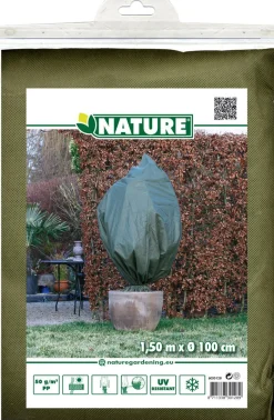 Winterafdekhoes 100cmx1,5m groen