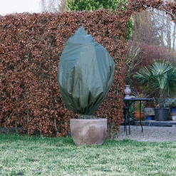 Winterafdekhoes 75cmx1,5m groen 2 stuks