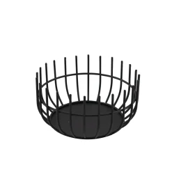 Wire mand zwart d20