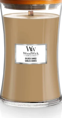 WoodWick Geurkaars Gilded Sands