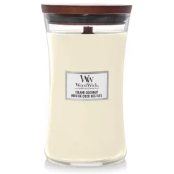 Woodwick Geurkaars island coconut Large