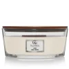 Woodwick Geurkaars linen ellipse