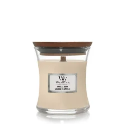 Woodwick Geurkaars vanilla bean mini