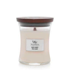 Woodwick Geurkaars white honey medium