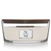 Woodwick Geurkaars white teak ellipse