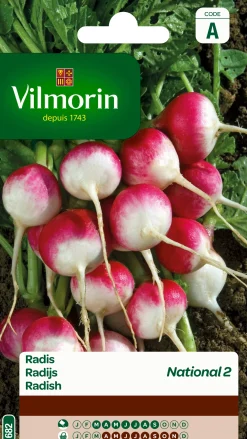 Zaden radijs national 2 10g