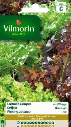 Zaden snijsla gemengd 4g