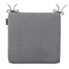 Zitkussen universal 40x40cm panama grey, met rits