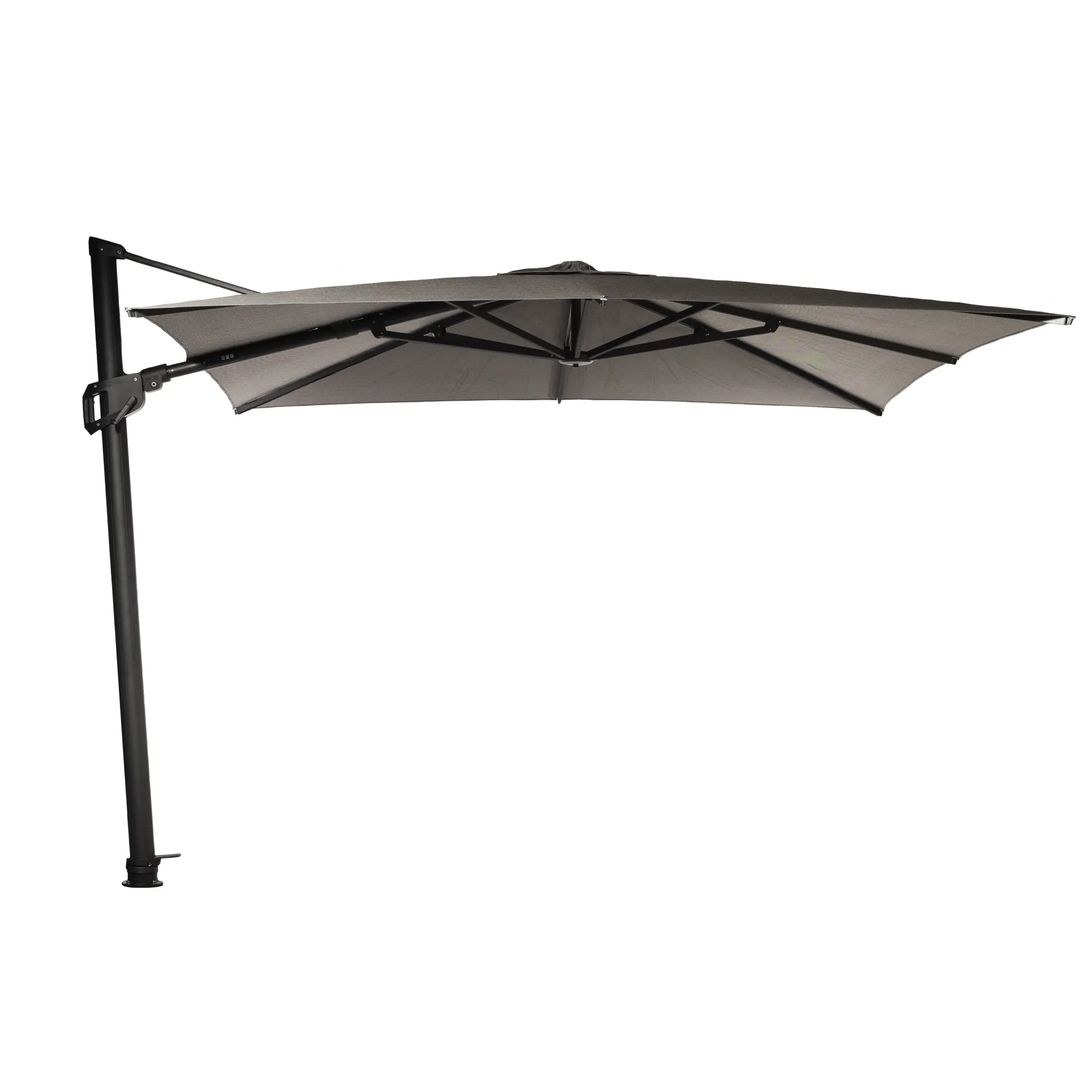 Zweefparasol Deluxe antraciet-charcoal