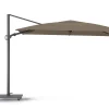 Zweefparasol Monterey antraciet-taupe