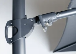 Zweefparasol Monterey antraciet-grijs